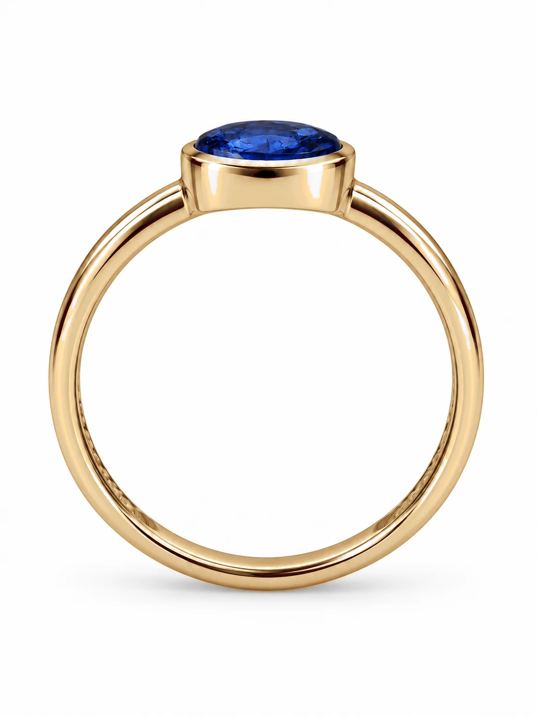 Bague Orbite Mystérieuse Pierre Précieuse 0,56 ct — vue 8