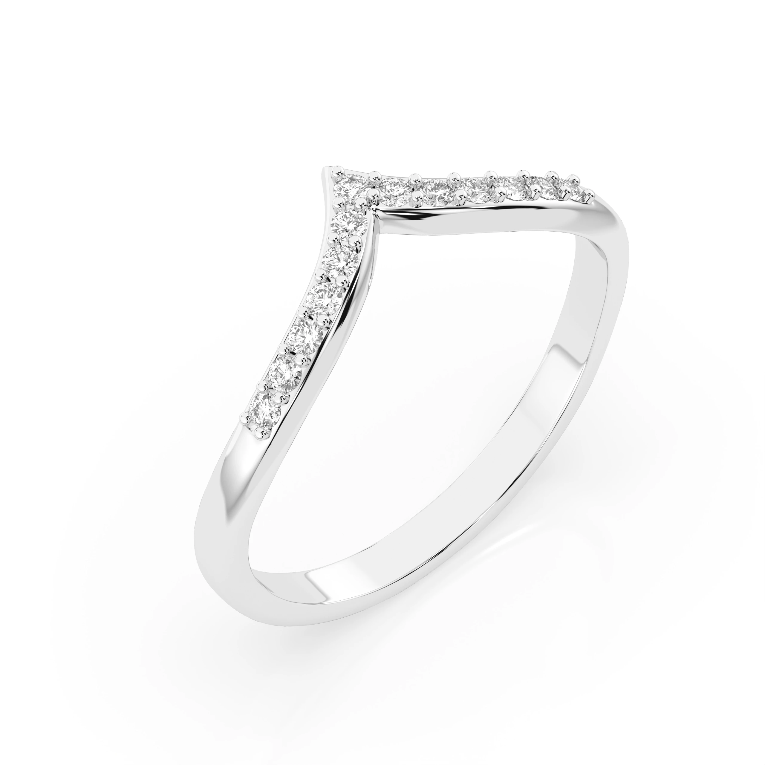Bague Le Trésor Minimalisme ronde 0,13 ct — vue 1