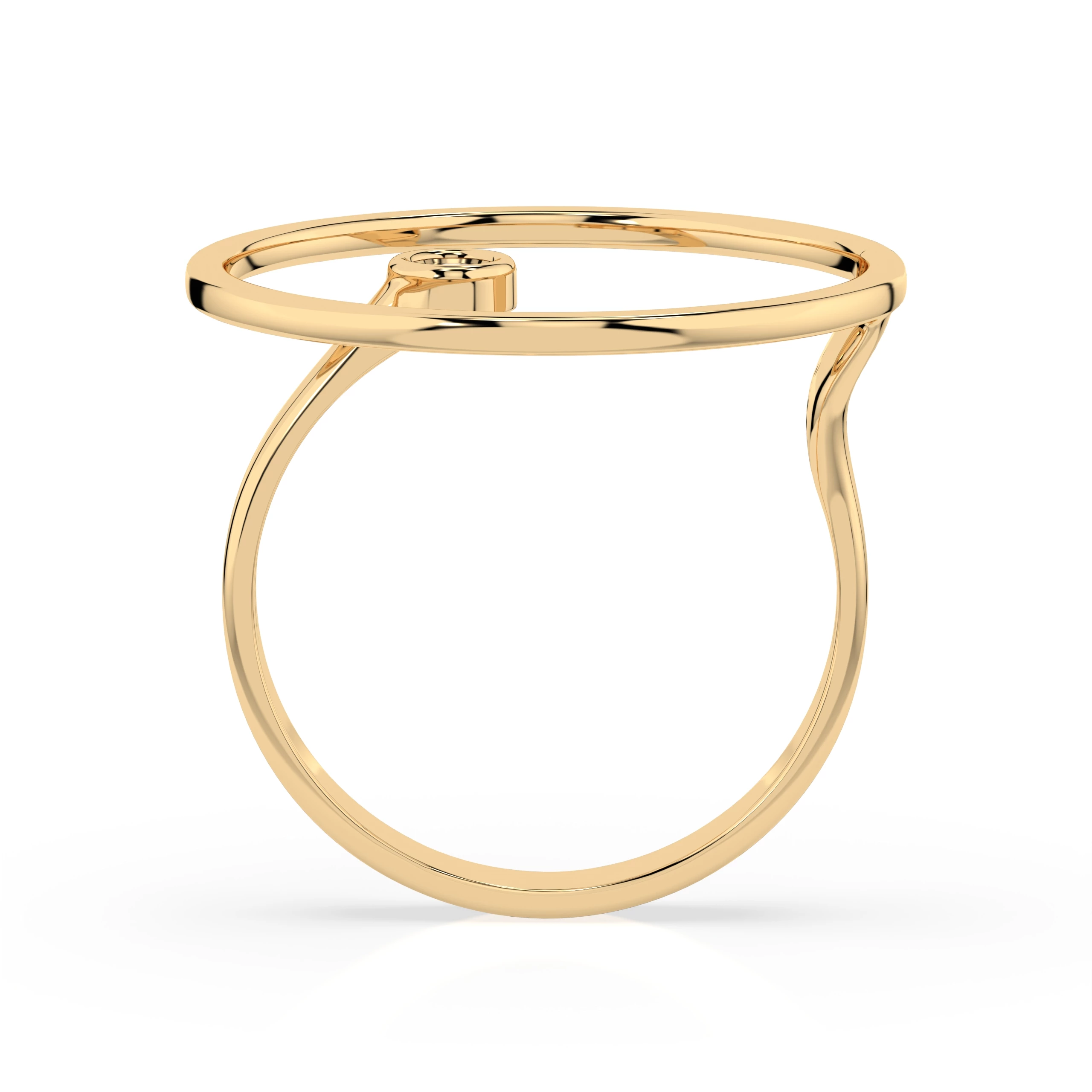 Bague La Magnifique Minimalisme ronde 0,03 ct — vue 5