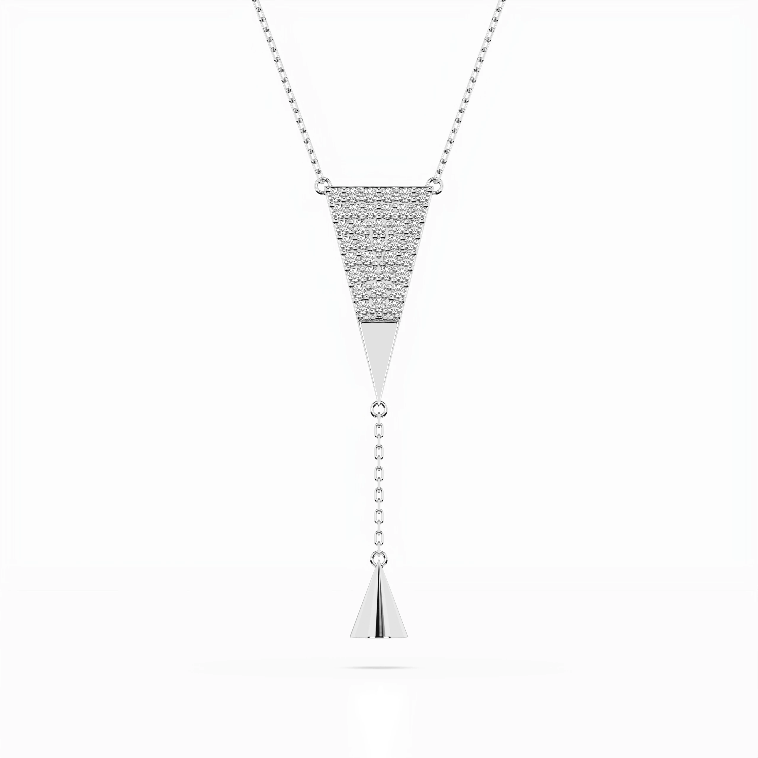 Collier Joyau Incomparable Minimalisme ronde 0,22 ct — vue 1