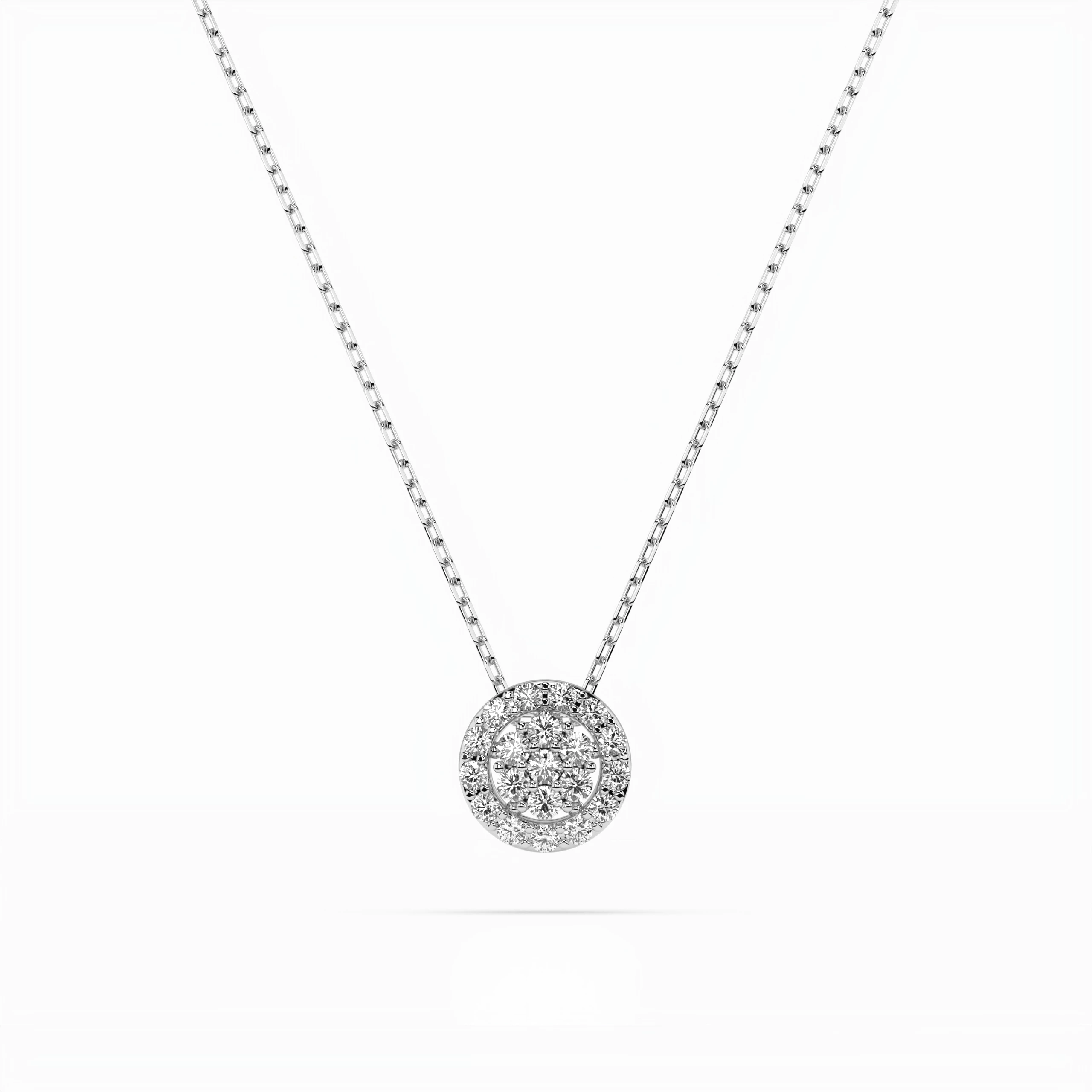 Collier Firmament Sublime Illusion ronde 0,08 ct — vue 1