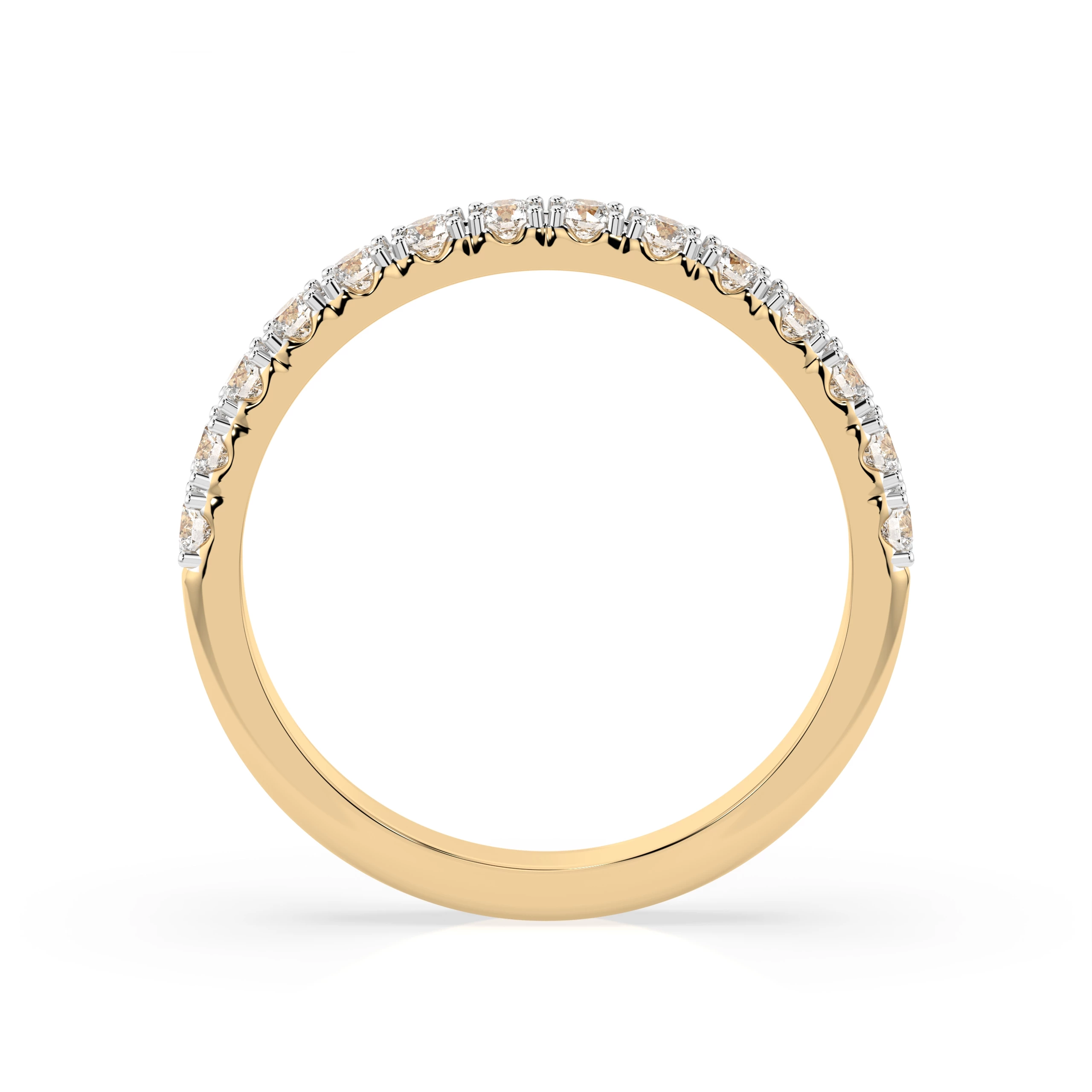Bague Éclat Délicat Éternité ronde 0,42 ct — vue 5