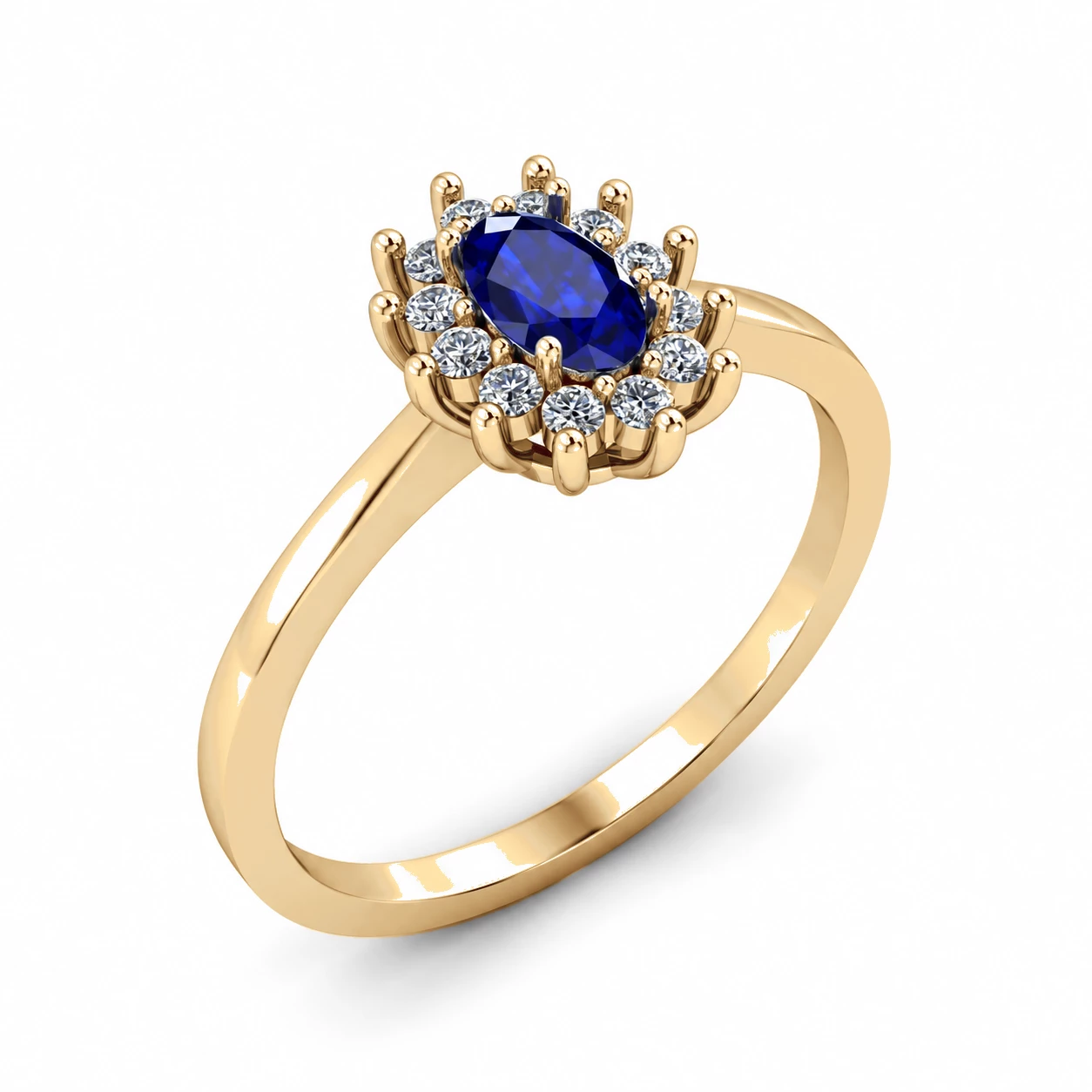 Bague Mirage Mystérieux Pierre Précieuse ovale 0,31 ct — vue 7