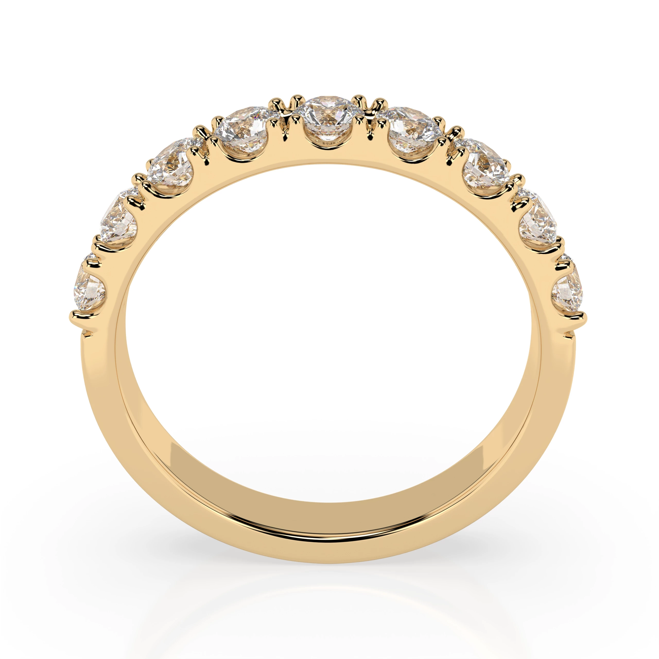 Bague Baiser Divin Éternité ronde 0,78 ct — vue 5