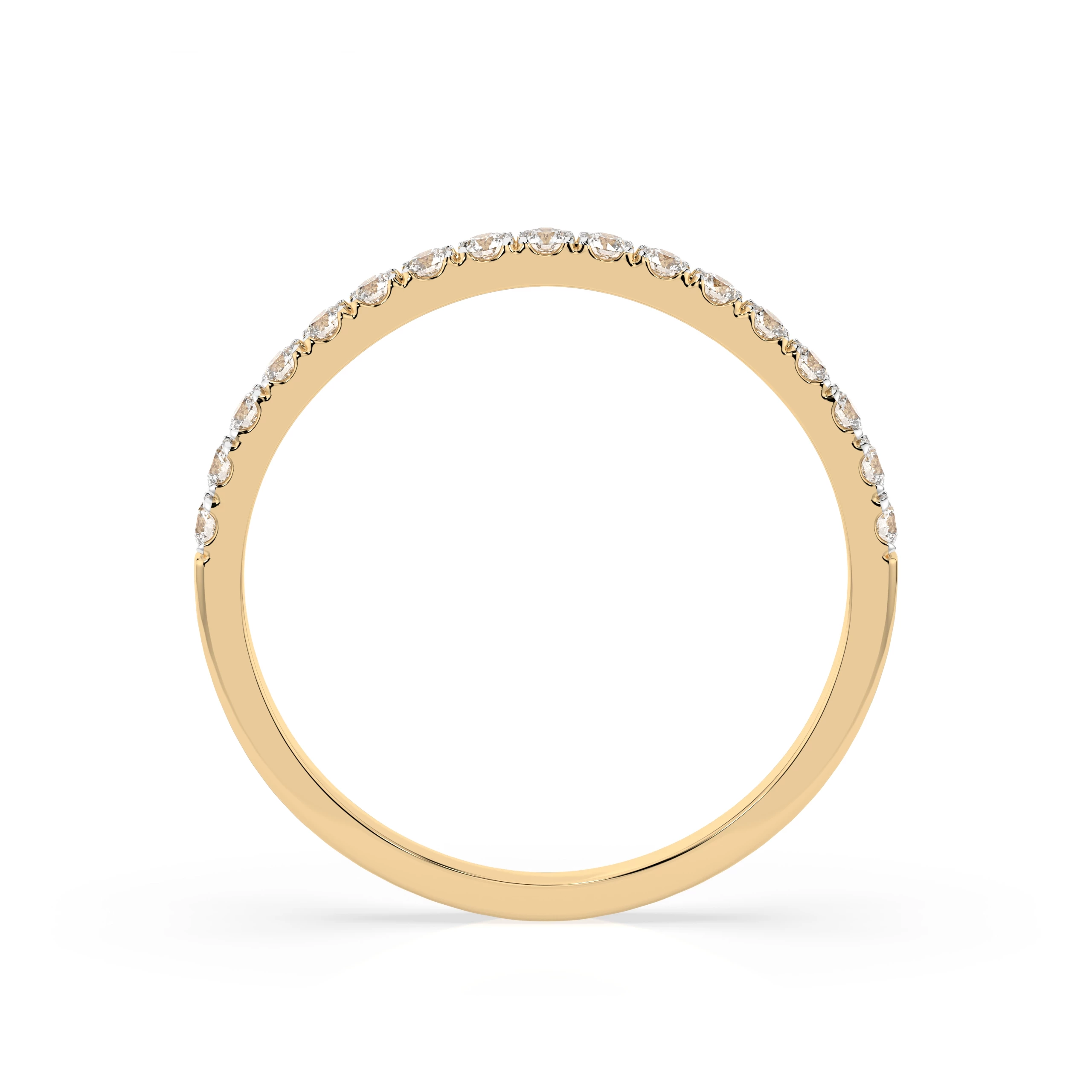 Bague Passion Divine Éternité ronde 0,26 ct — vue 5