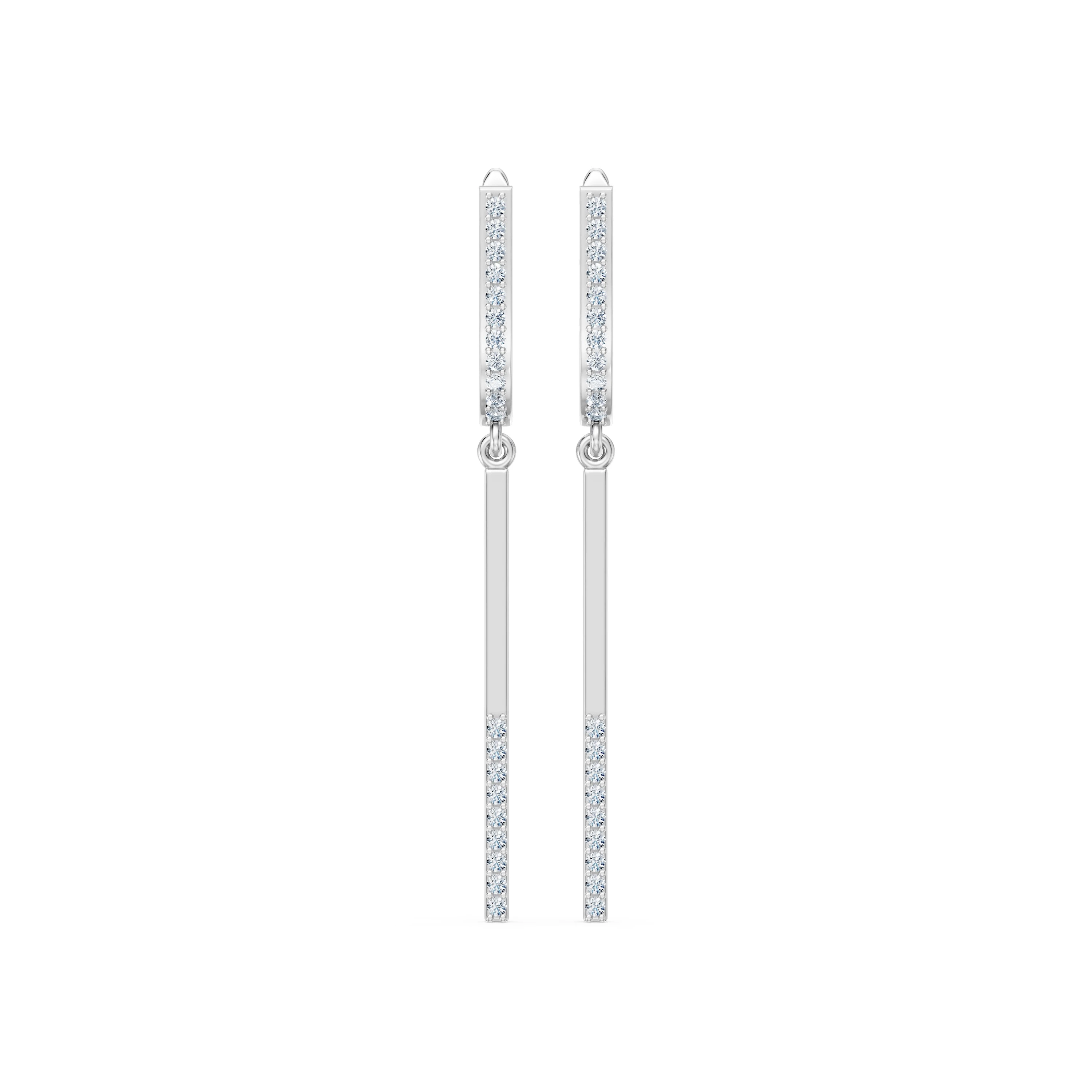 Boucles d'oreilles Tentation Précieuse Minimalisme 0,01 ct — vue 1