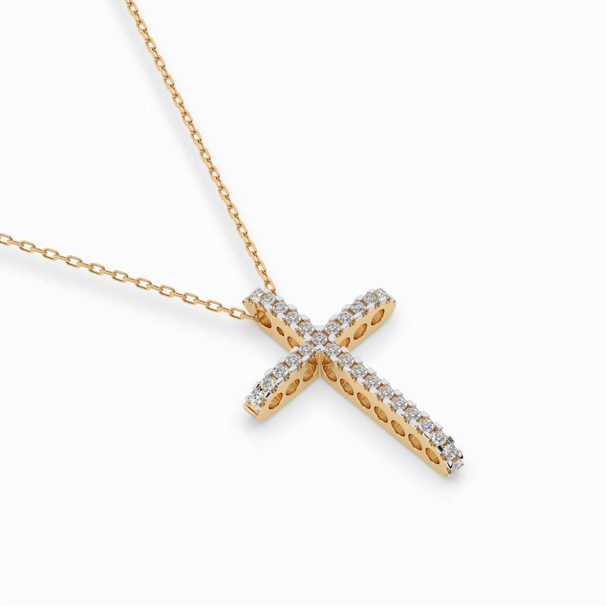 Collier Murmure Mystérieux Minimalisme ronde 0,14 ct — vue 6