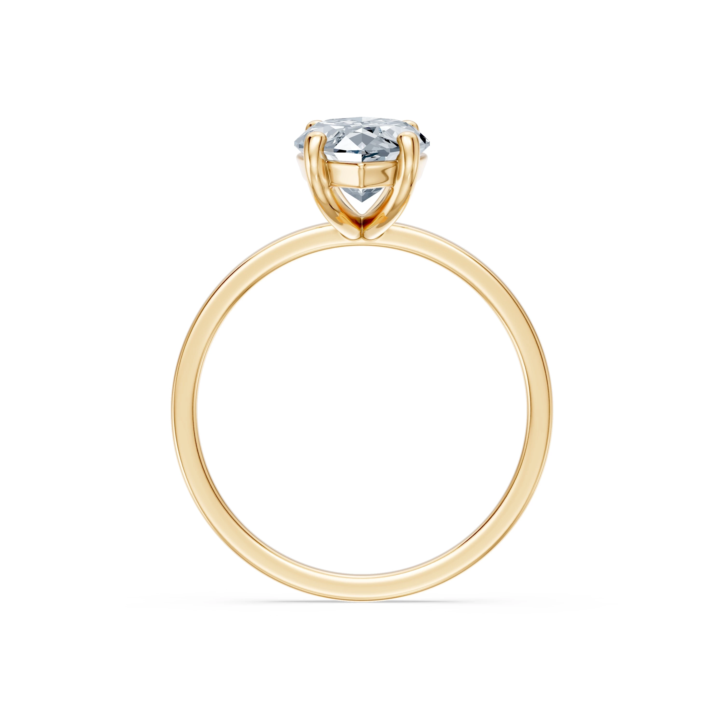 Bague Excellence Unique Solitaire marquise 2 ct · 2,0 mm — vue 5