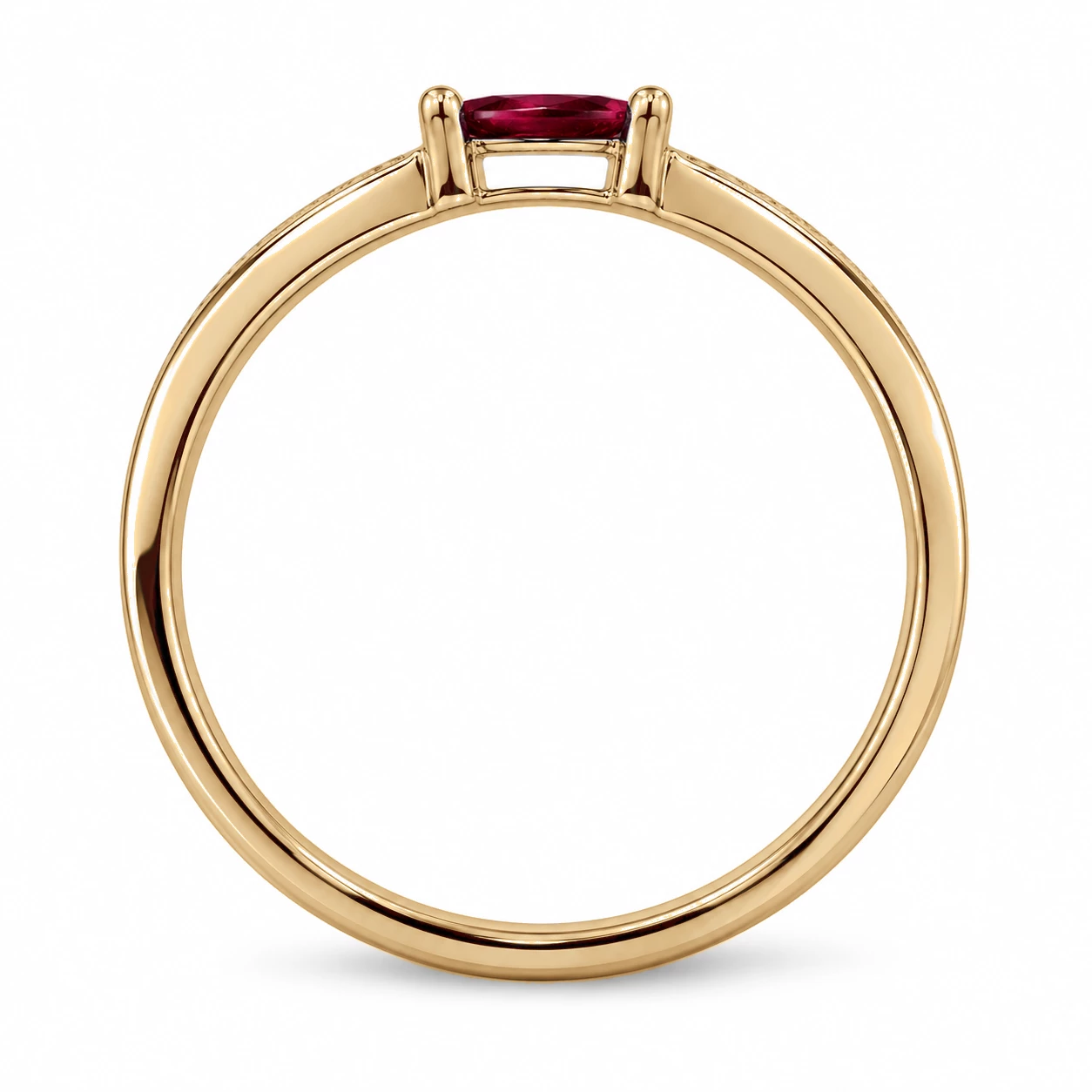 Bague Baiser Intemporel Pierre Précieuse 0,26 ct — vue 8