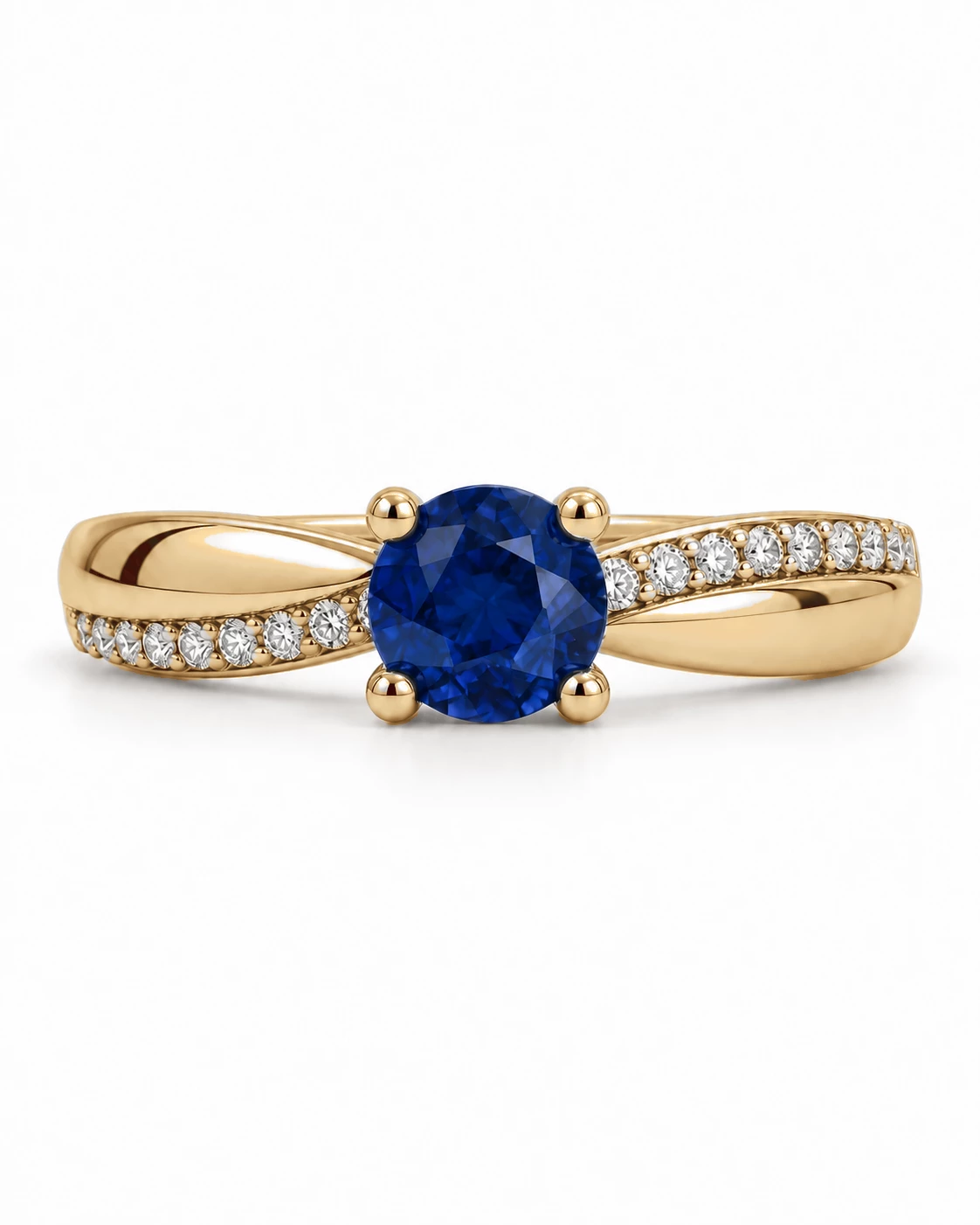 Bague Lune Divine Pierre Précieuse 0,5 ct — vue 9